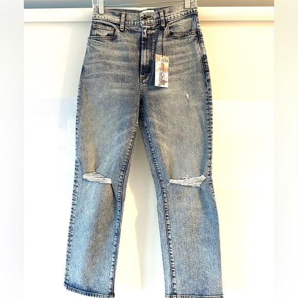 NWT REVOLVES LE JEAN MIA High Rise Relaxed Straight Leg Jean - Picture 5 of 14